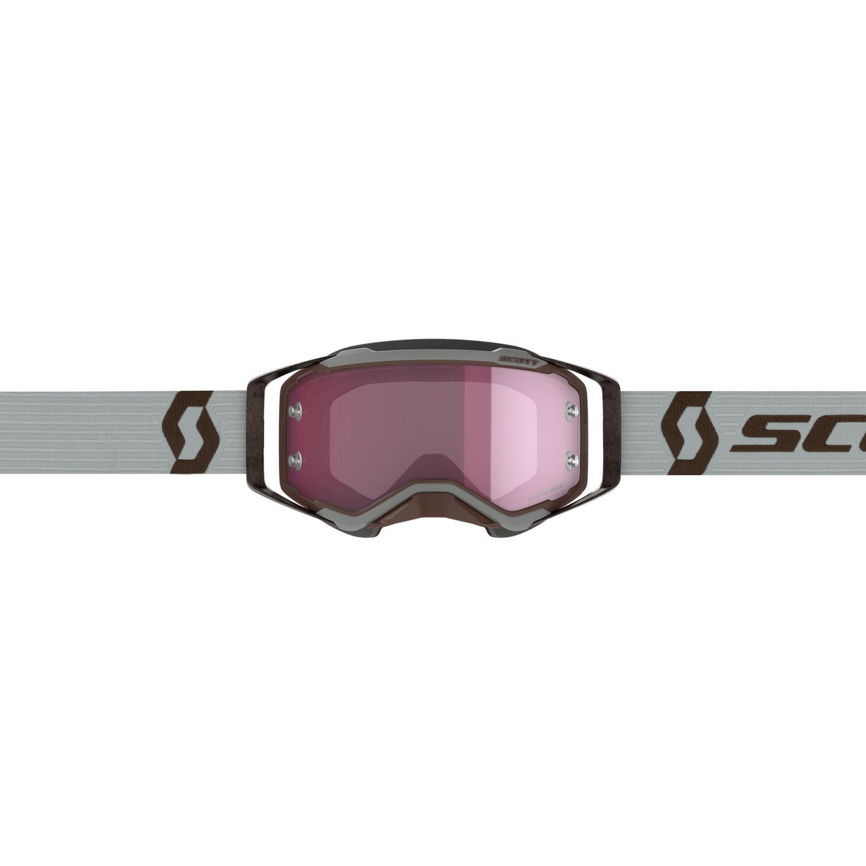 Scott Prospect Amplifier Goggles Grey/Brown w/Rose Works Lens