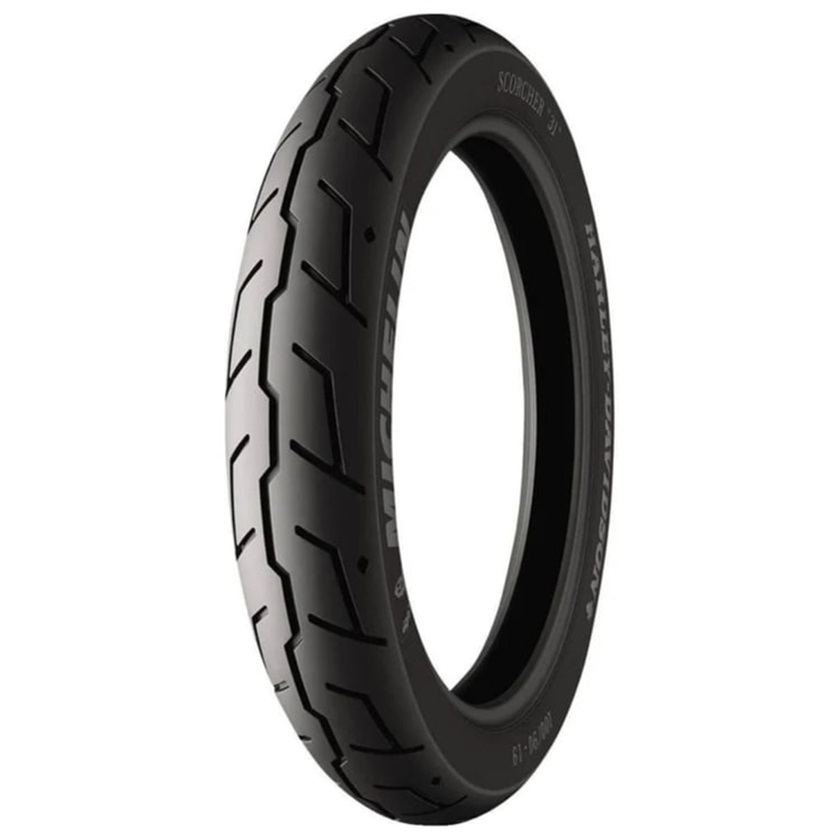 Michelin Scorcher 31 Front Tyre 100/90 B-19 M/C 57H Tubeless - EasyR