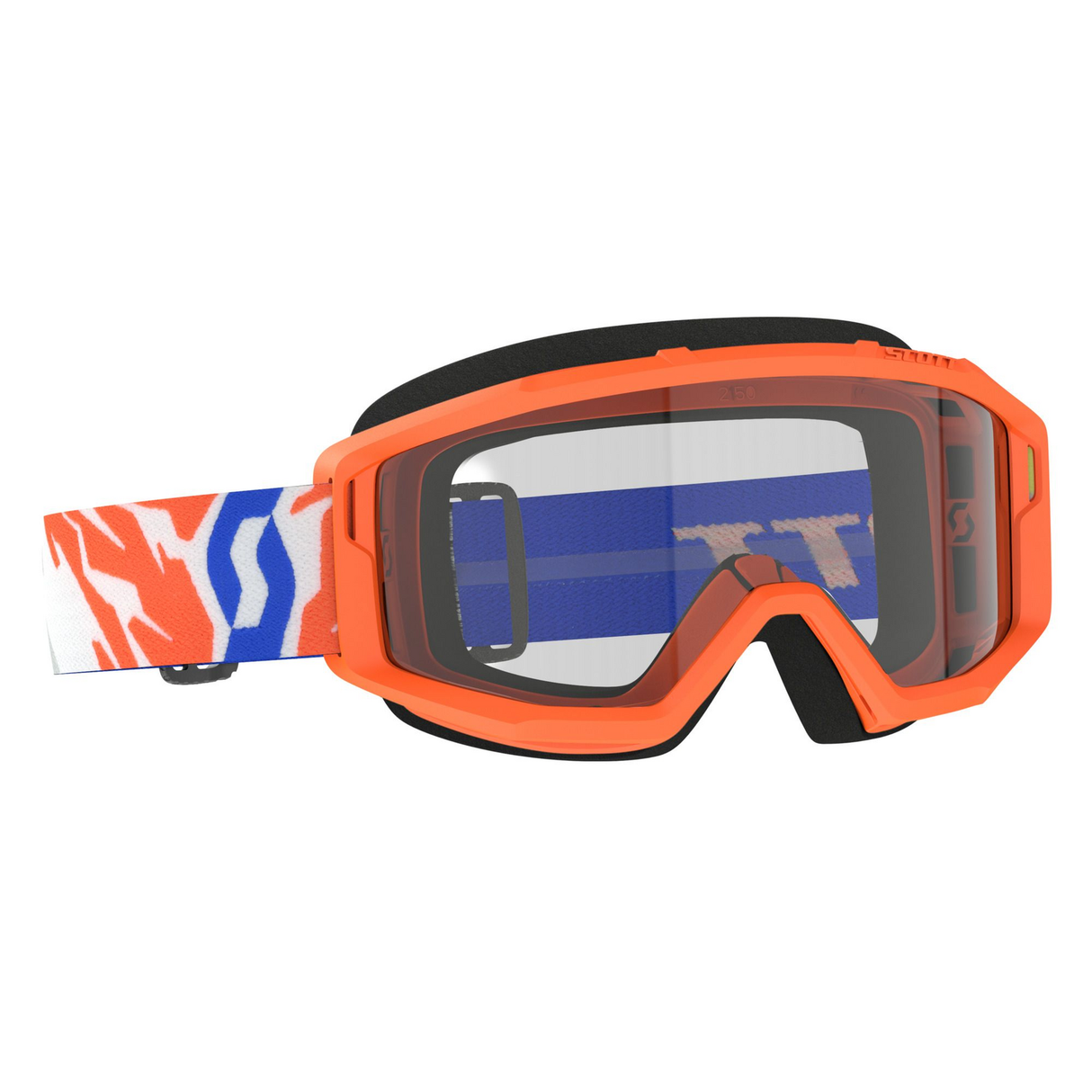 Scott Primal Youth Goggles Orange w/Clear Lens