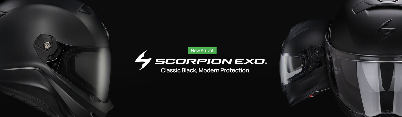 Scorpion Exo Brand Banner