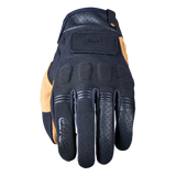 Five Scrambler Black/Tan Gloves