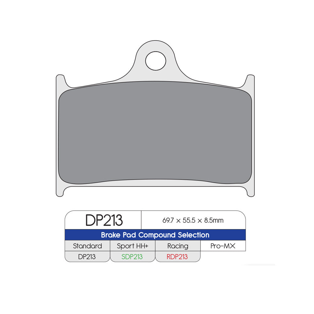 DP Brake Pads SDP213 SDP SPORT HH+ Brake Pads