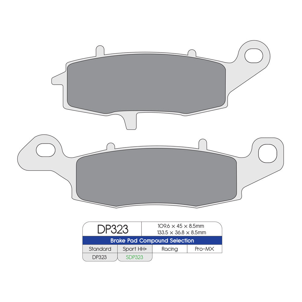 DP Brake Pads SDP323 SDP SPORT HH+ Brake Pads