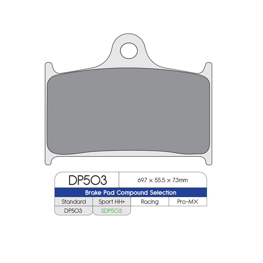 DP Brake Pads SDP503 SDP SPORT HH+ Brake Pads