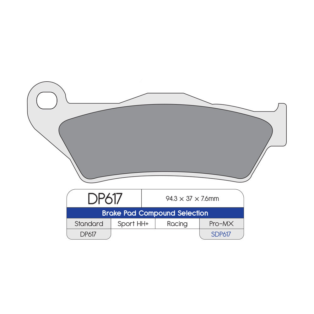 DP Brake Pads SDP617 SDP Pro-MX Brake Pads