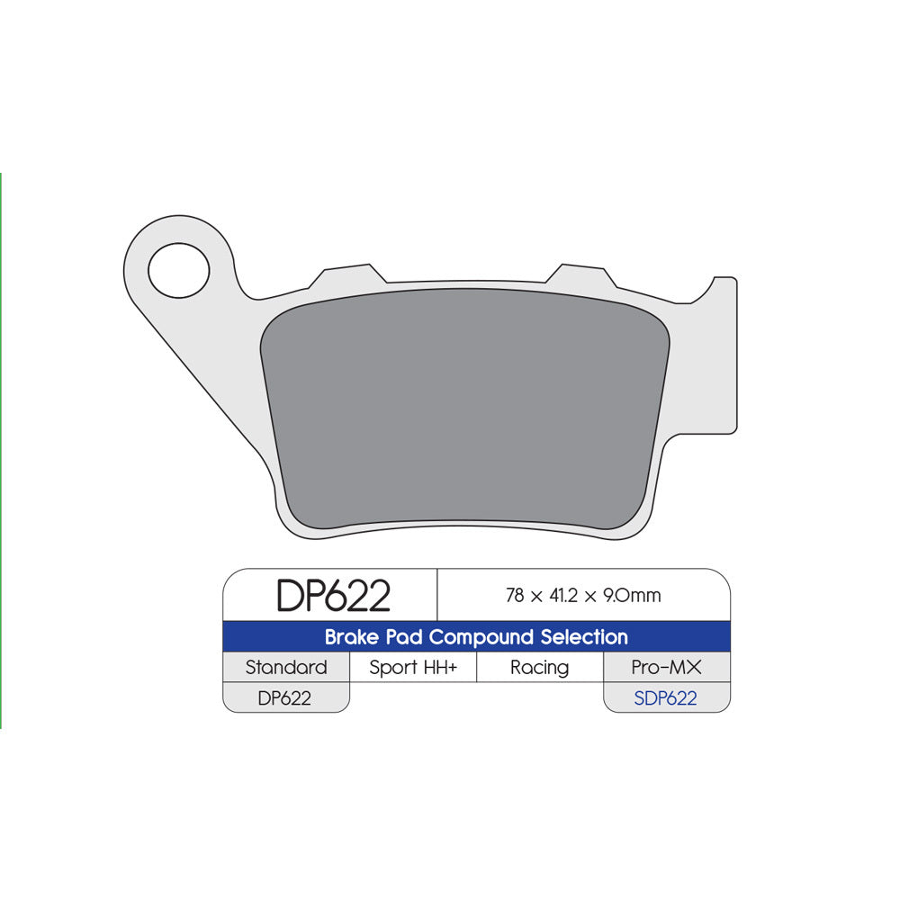 DP Brake Pads SDP622 SDP Pro-MX Brake Pads