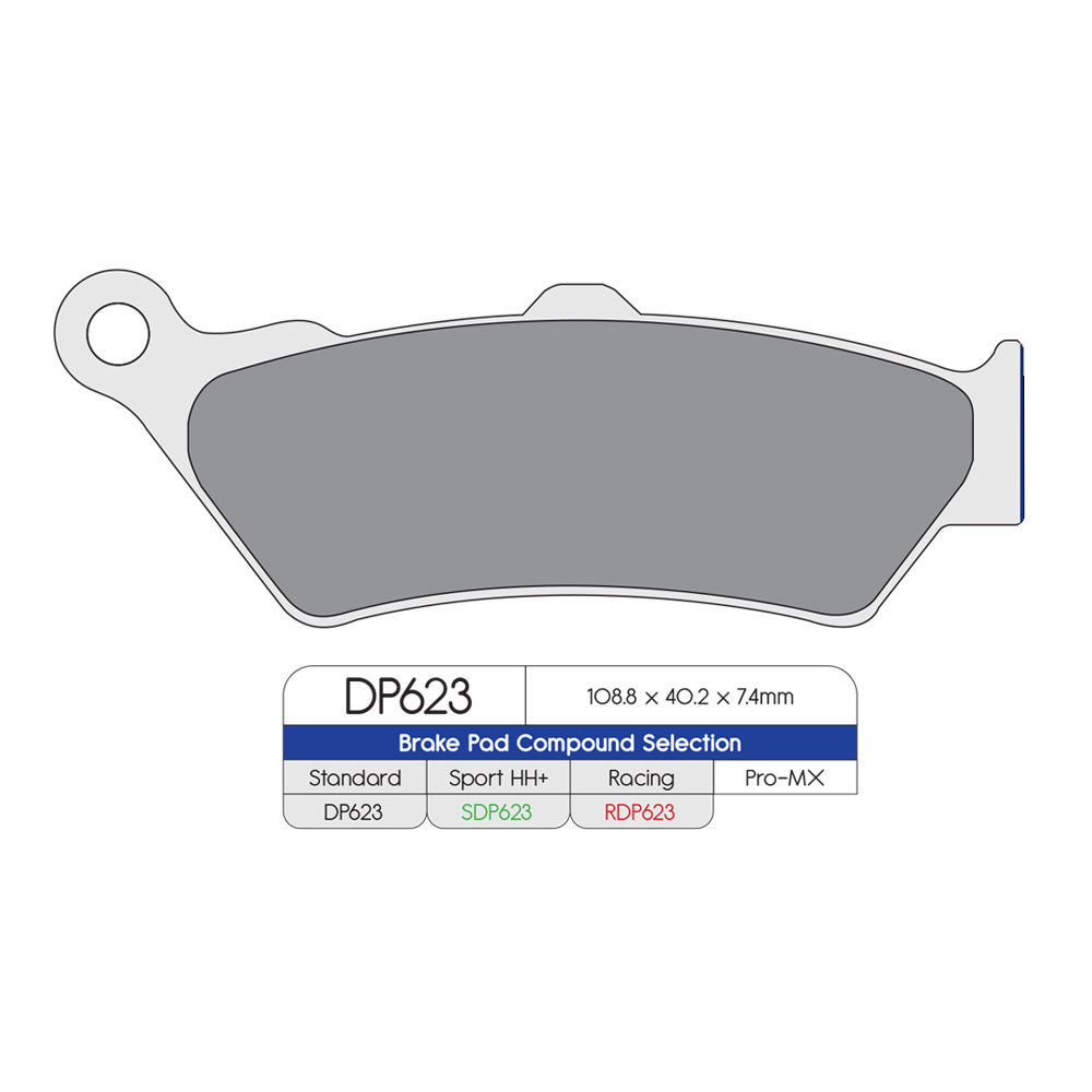 DP Brake Pads SDP623 SDP SPORT HH+ Brake Pads