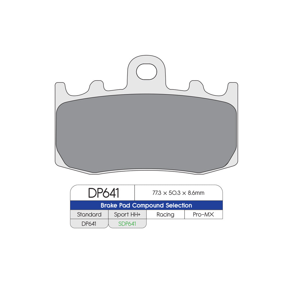 DP Brake Pads SDP641 SDP SPORT HH+ Brake Pads