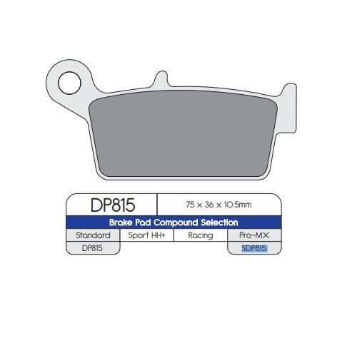 DP Brake Pads SDP815 SDP Pro-MX Brake Pads