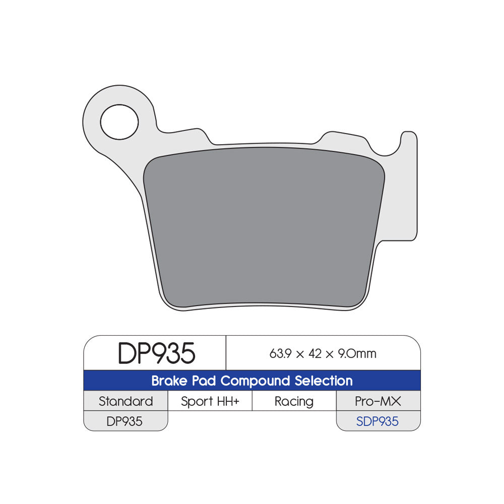 DP Brake Pads SDP935 SDP Pro-MX Brake Pads