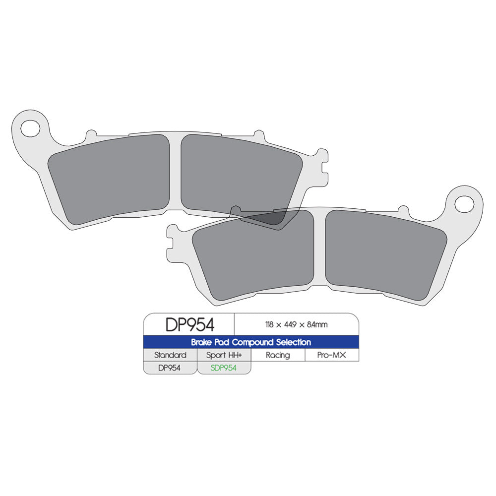 DP Brake Pads SDP954 SDP SPORT HH+ Brake Pads