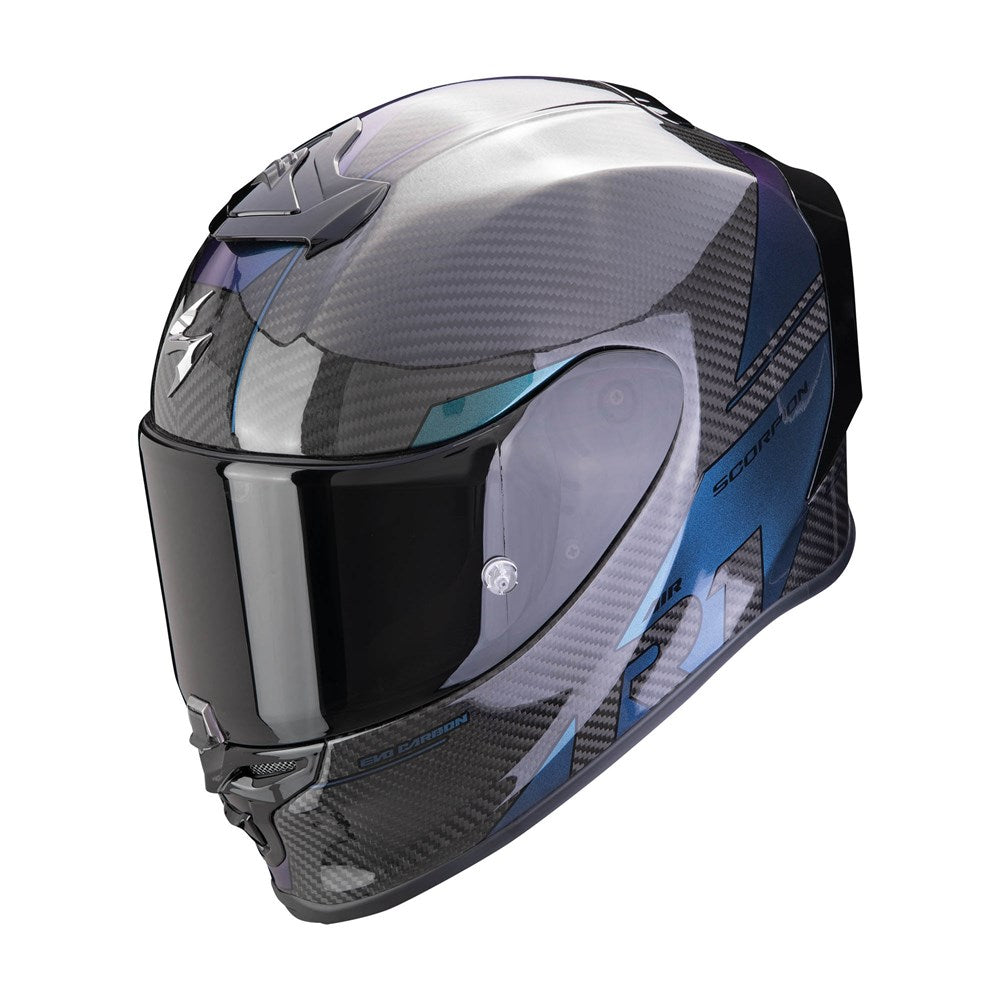 Scorpion EXO-R1 Evo Carbon Air Rally Black/Chameleon Helmet