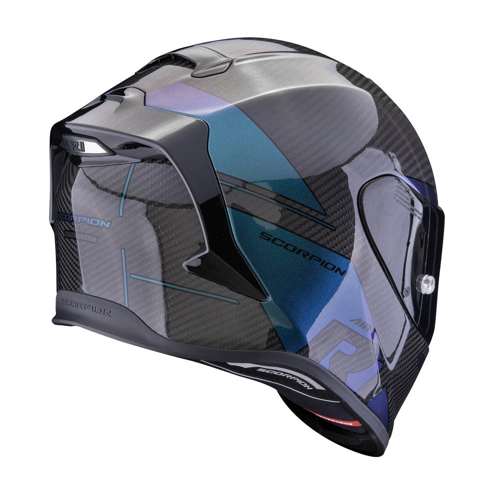 Scorpion EXO-R1 Evo Carbon Air Rally Black/Chameleon Helmet