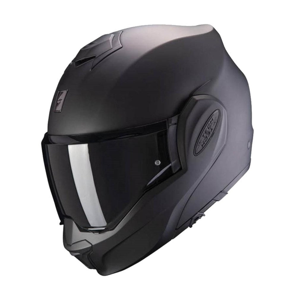 Scorpion EXO-Tech Evo Solid Matte Black Helmet