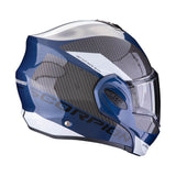 Scorpion EXO-Tech Evo Team Blue/Black/White Helmet