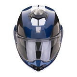 Scorpion EXO-Tech Evo Team Blue/Black/White Helmet