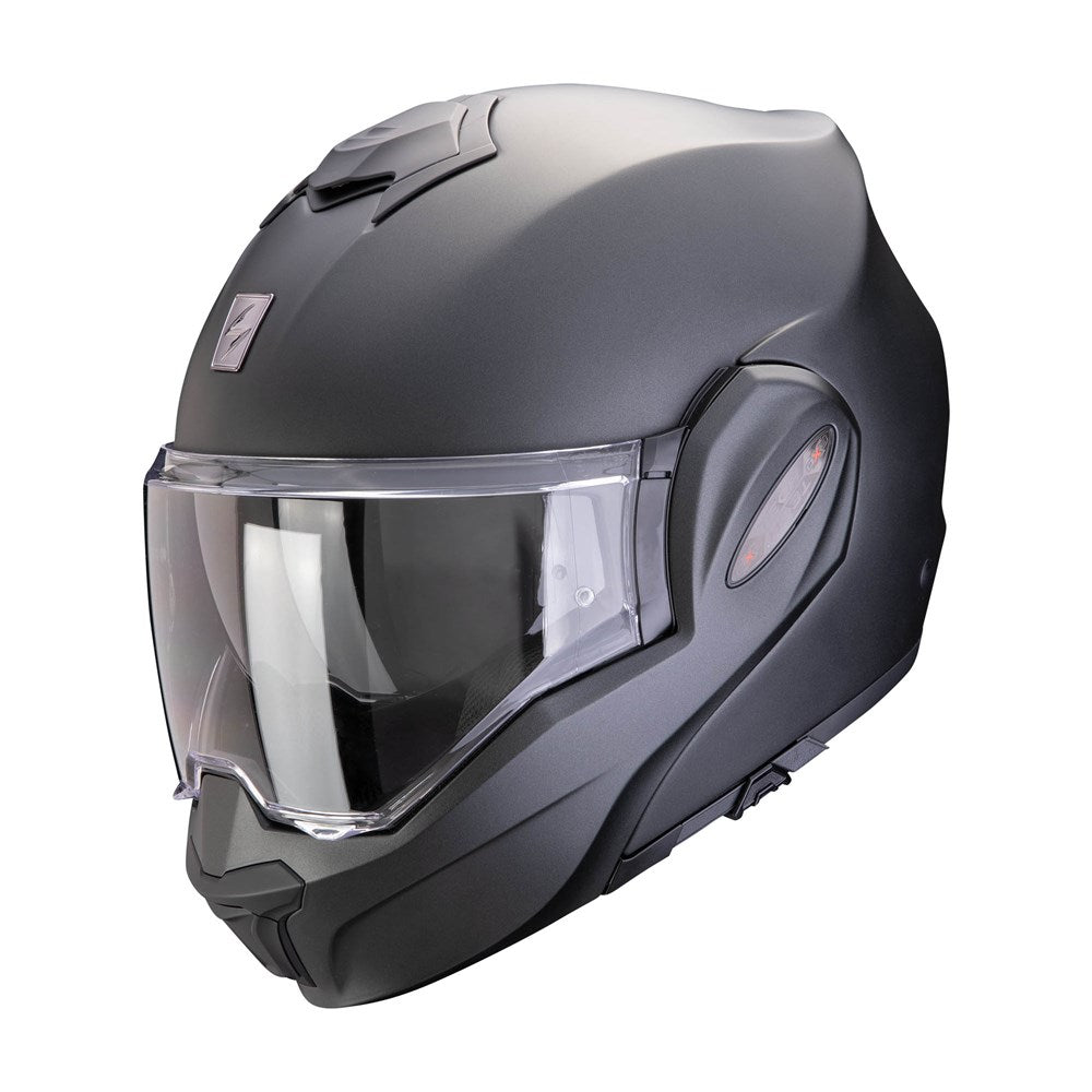 Scorpion EXO-Tech Evo Pro Solid Matte Pearl Black Helmet