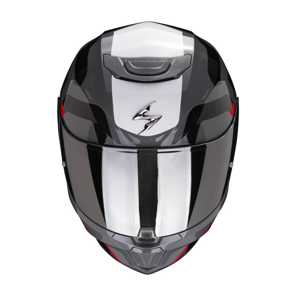 Scorpion EXO-391 Arok Gray/Red/Black Helmet