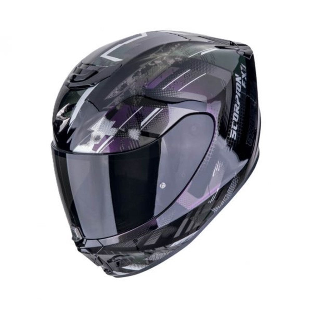 Scorpion EXO-391 Clutter Black/Chameleon Helmet