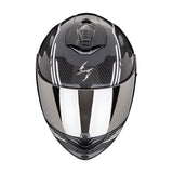 Scorpion EXO-1400 Evo II Carbon Air Reika Black/White Helmet