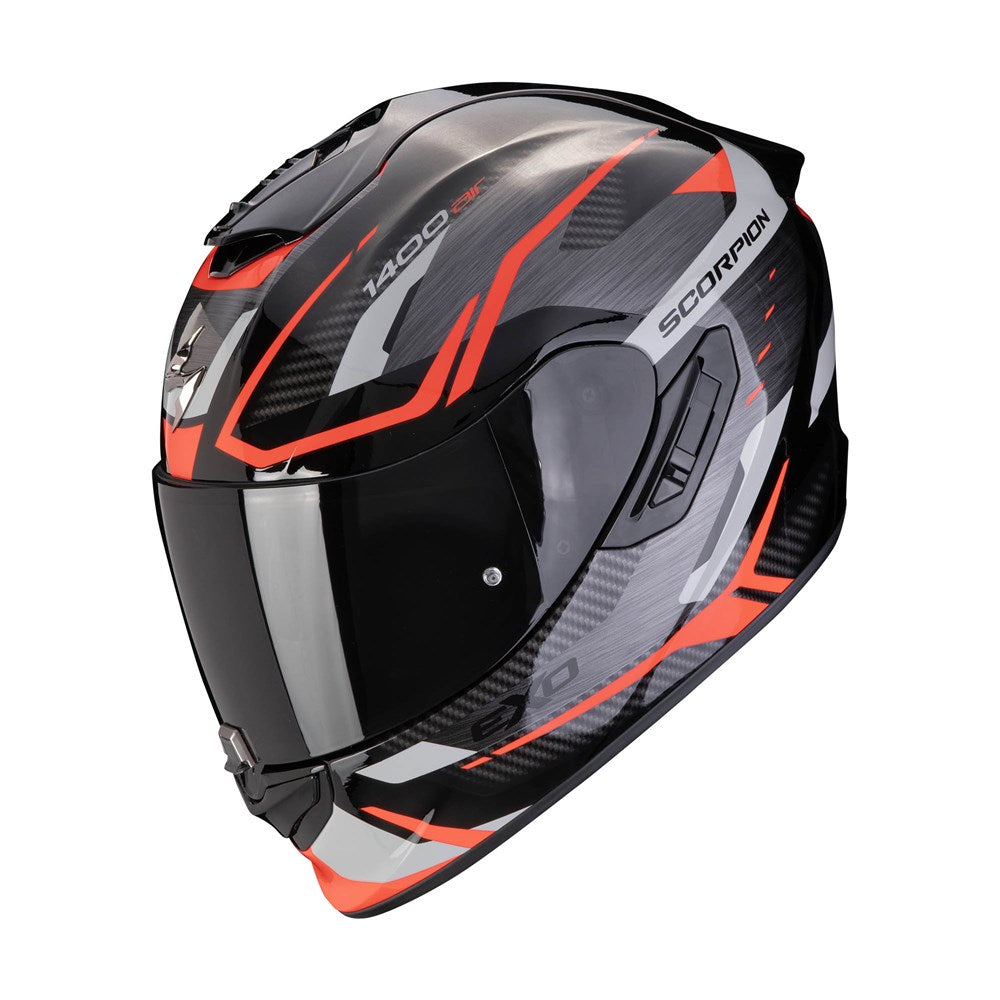 Scorpion EXO-1400 Evo II Air Accord Gray/Red Helmet