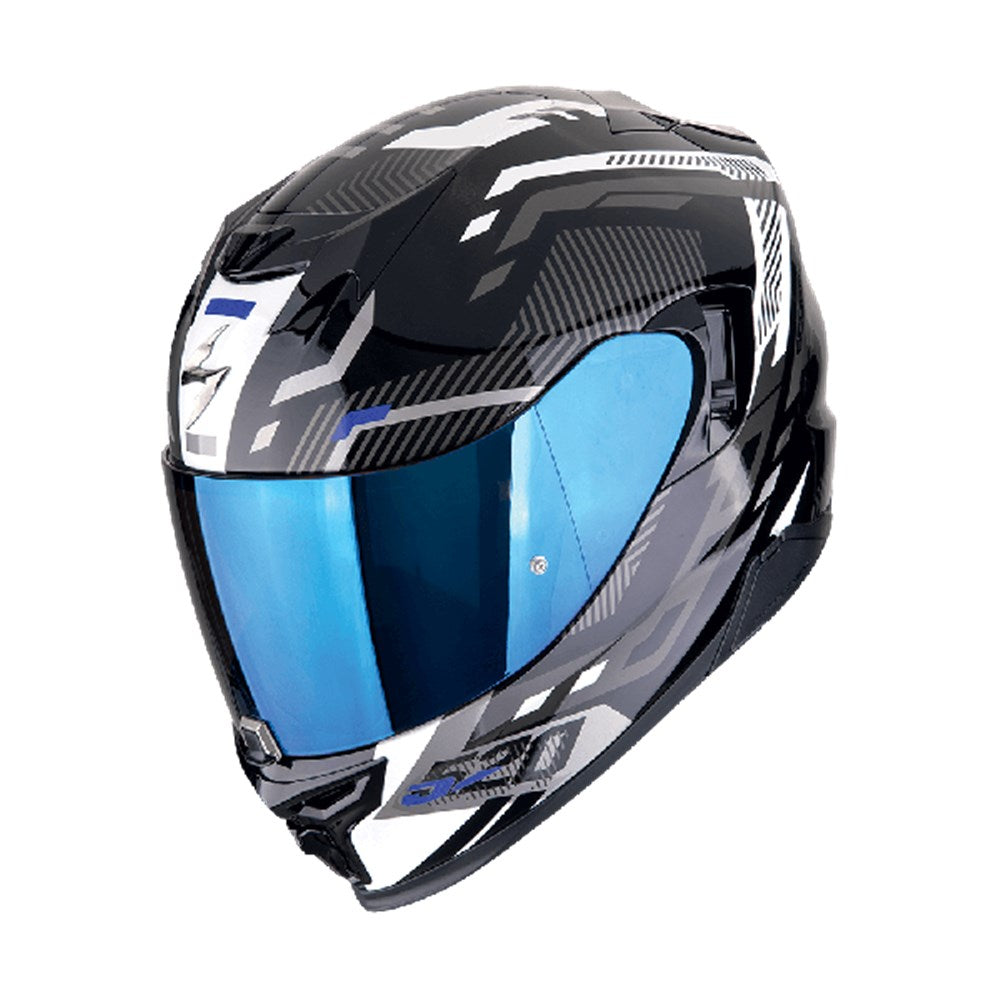 Scorpion EXO-520 Evo Air Ranka Black/White/Blue Helmet