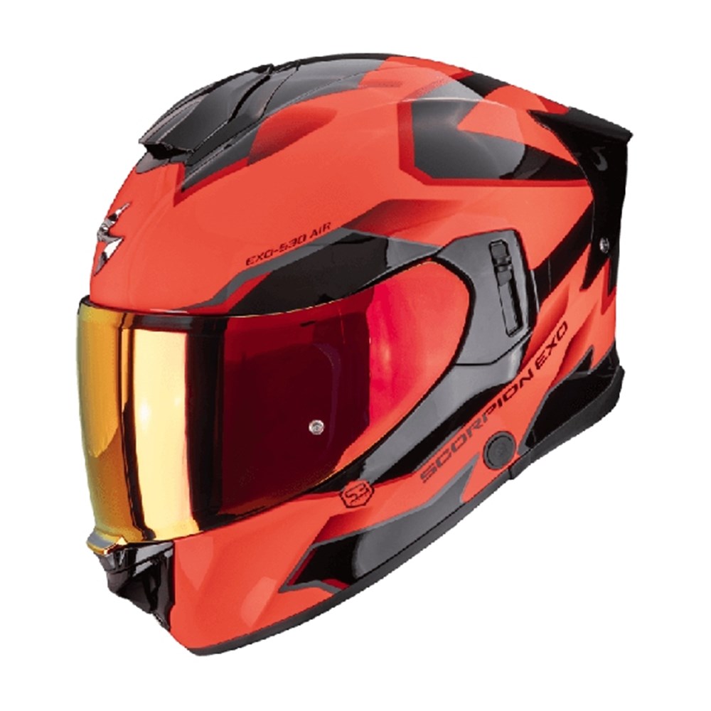 Scorpion EXO-530 Air Clip Red/Black Helmet