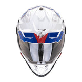 Scorpion ADF-9000 Air Desert White/Blue/Red Helmet