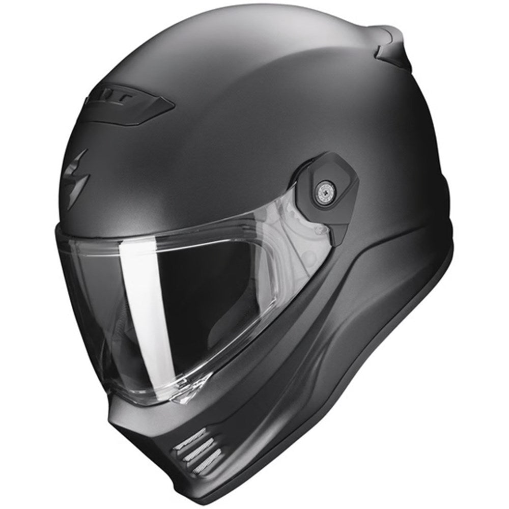 Scorpion Covert FX Solid Matte Pearl Black Helmet