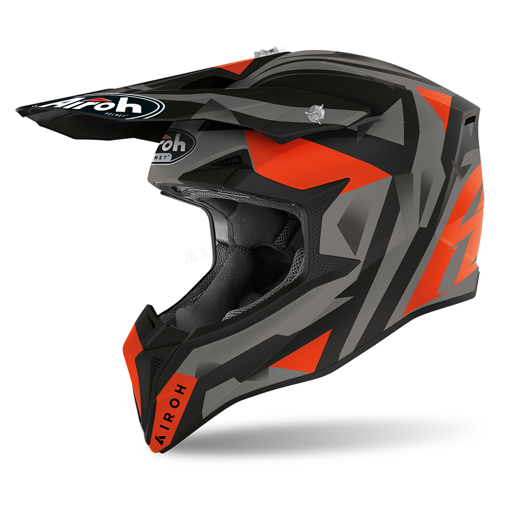 Airoh Wraap Sequel Matte Orange Helmet