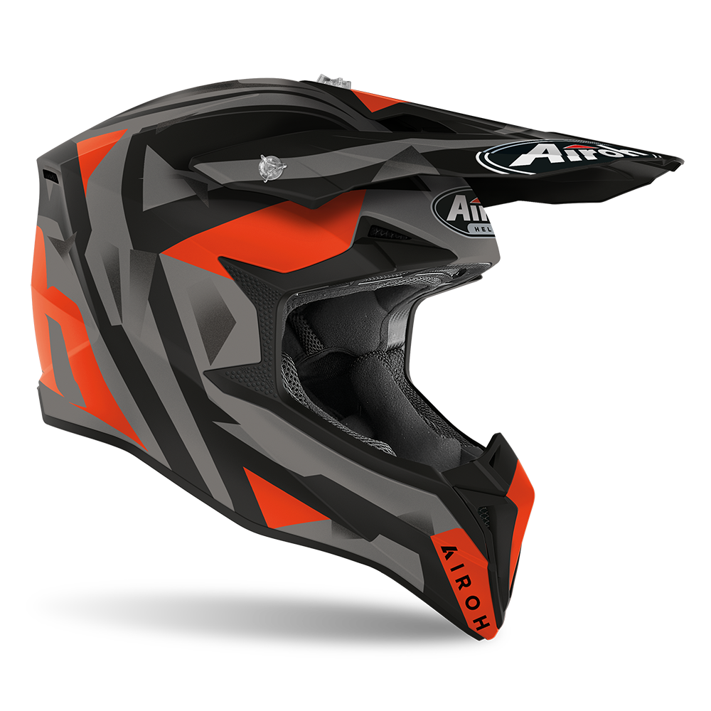 Airoh Wraap Sequel Matte Orange Helmet