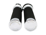 Slyfox Performance SF-0630-3083 Handgrips Chrome for Harley-Davidson w/Throttle Cable