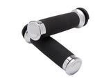 Slyfox Performance SF-0630-3084 Handgrips Chrome for Harley-Davidson Big Twin 08-24 Models w/Throttle-By-Wire