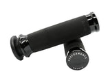 Slyfox Performance SF-0630-3085 Handgrips Black for Harley-Davidson Models w/Throttle Cable