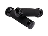 Slyfox Performance SF-0630-3086 Handgrips Black for Harley-Davidson Big Twin 08-24 Models w/Throttle-By-Wire