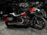 Slyfox Performance SF-0801-2056 Highnoon Tuck N Roll Dual Seat for Harley-Davidson CVO Touring 23-Up/Street Glide/Road Glide 24-Up/Touring 25-Up