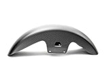 Slyfox Performance SF-1401-1080 Mid Length Carbon Front Fender Matte Finish for most Harley-Davidson Touring 14-24 w/19" Front Wheel