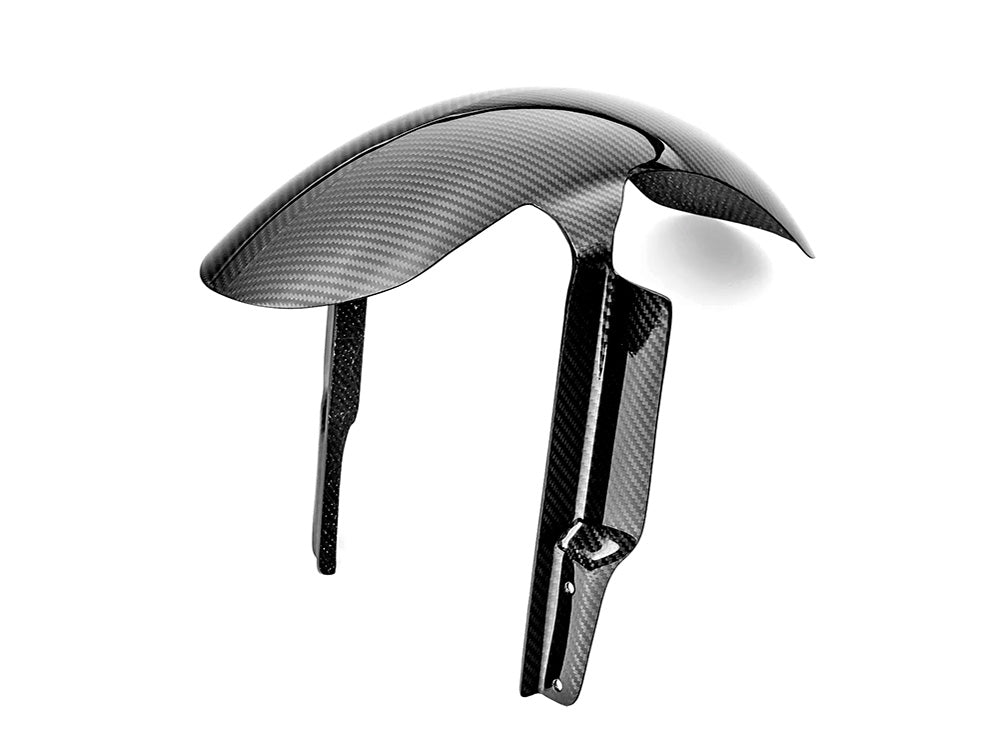 Slyfox Performance SF-1401-1081 Carbon Front Fender Gloss Finish for Harley-Davidson Softail Low Rider S 20-Up/Low Rider ST 22-Up w/19" Front Wheel