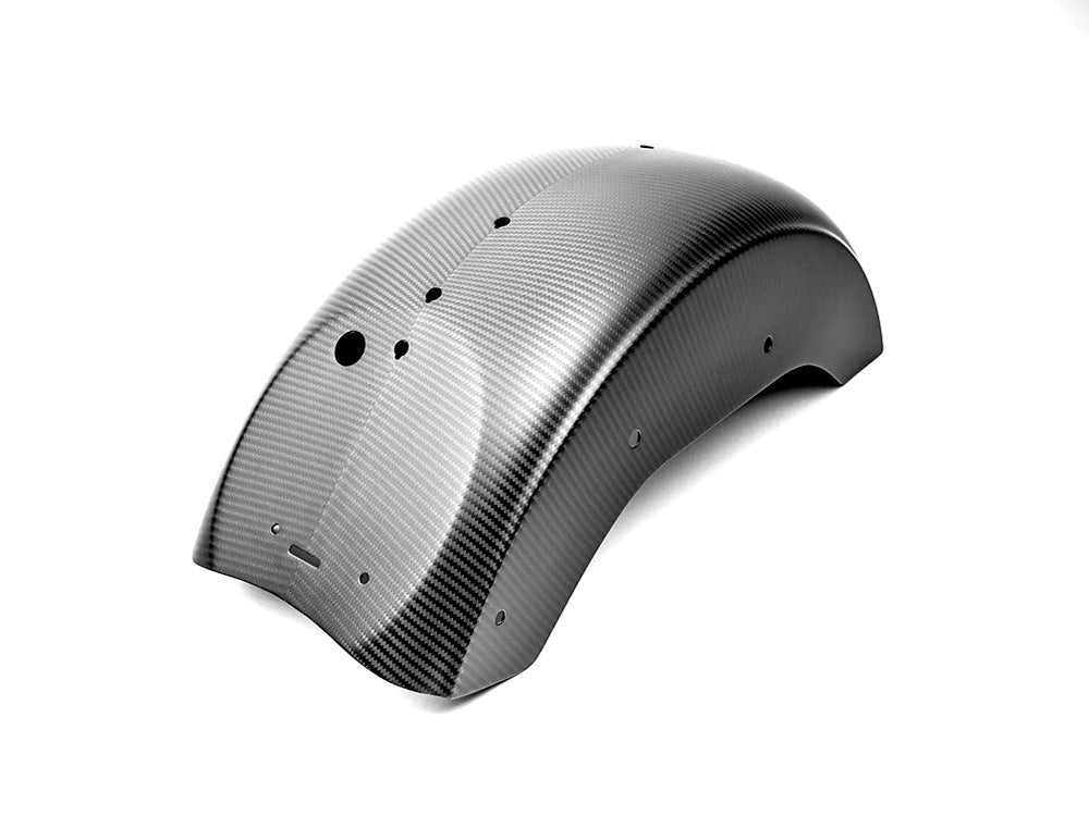 Slyfox Performance SF-1401-1084 Carbon Rear Fender Matte Finish for Harley-Davidson Softail Low Rider 18-20/Low Rider S 20-Up/Low Rider ST 22-25