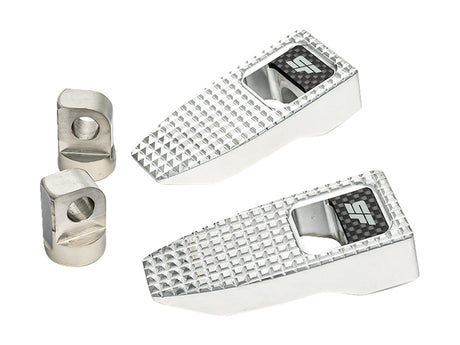 Slyfox Performance SF-1620-2524 Slim Speed Footpegs Polished w/H-D Male Mount