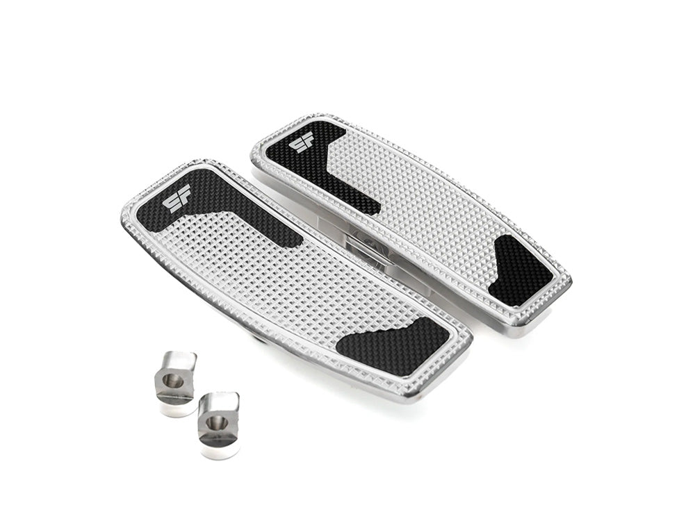 Slyfox Performance SF-1621-1155 Mini Floorboards Polished w/H-D Male Mount