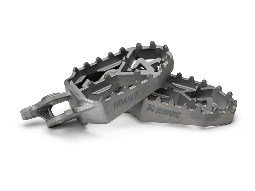 Akrapovic SF-H11T1 Adventure Titanium Footpeg Set for Honda CRF1000L Africa Twin Adventure Sports 18-19