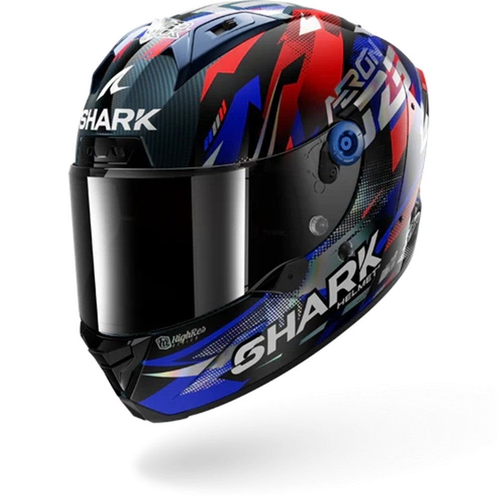 Shark Aeron Zarco GP De France Carbon/Blue Helmet