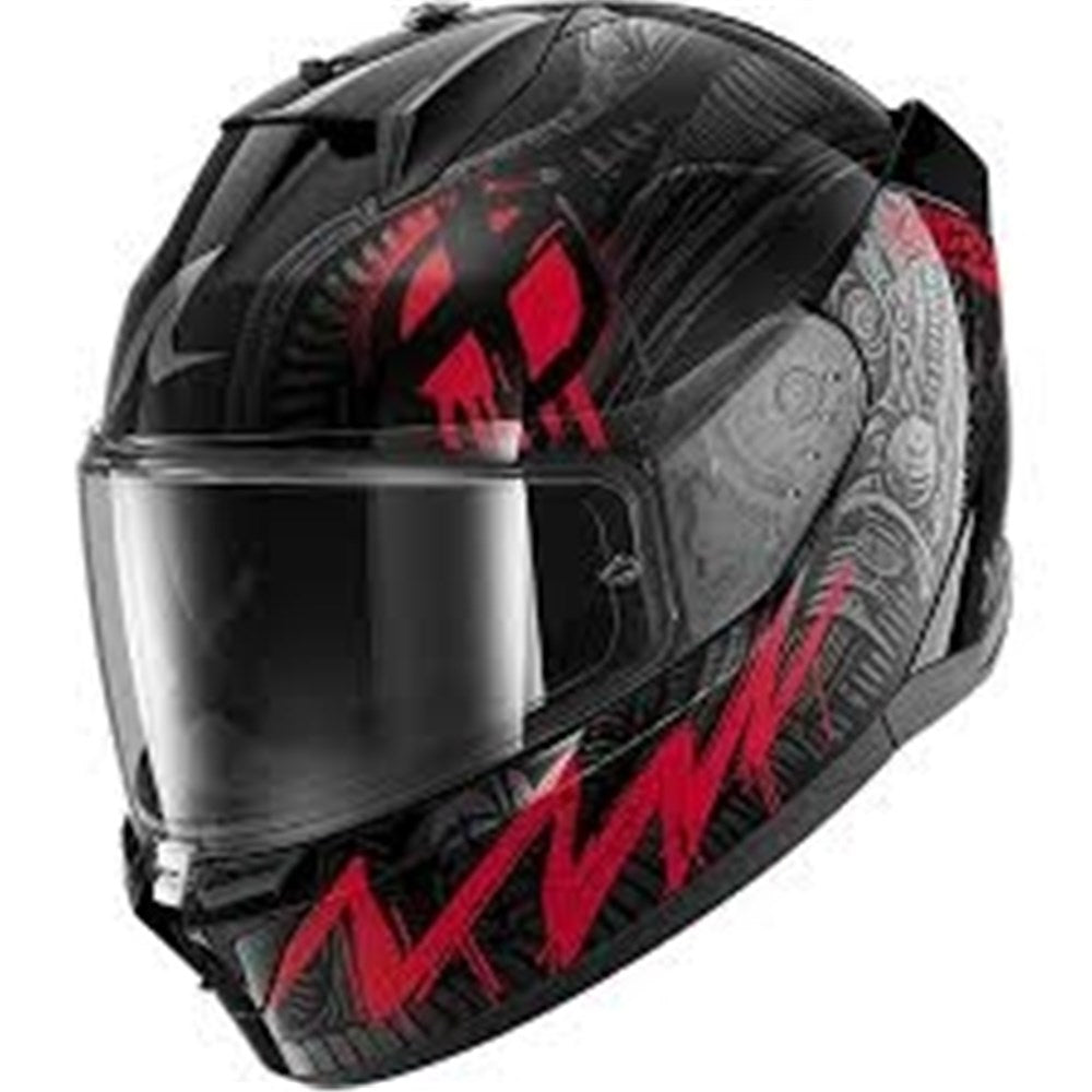 Shark D-Skwal 3 Shiever Black/Anthracite/Red Helmet