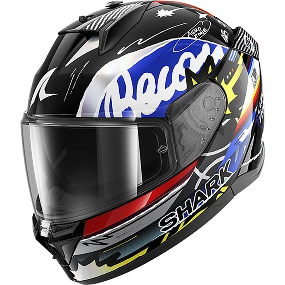 Shark D-Skwal 3 Streetrush Black/Blue Helmet