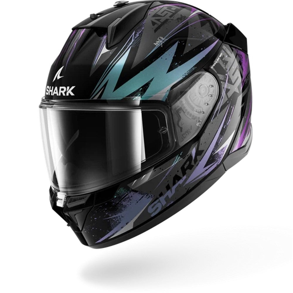 Shark D-Skwal 3 Blast-R Black/Green Helmet