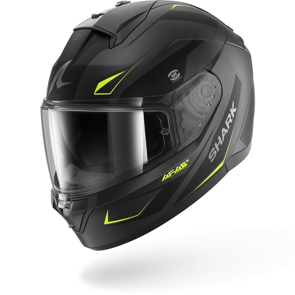Shark Ridill 2 Mekarium Matte Anthracite/Yellow Helmet