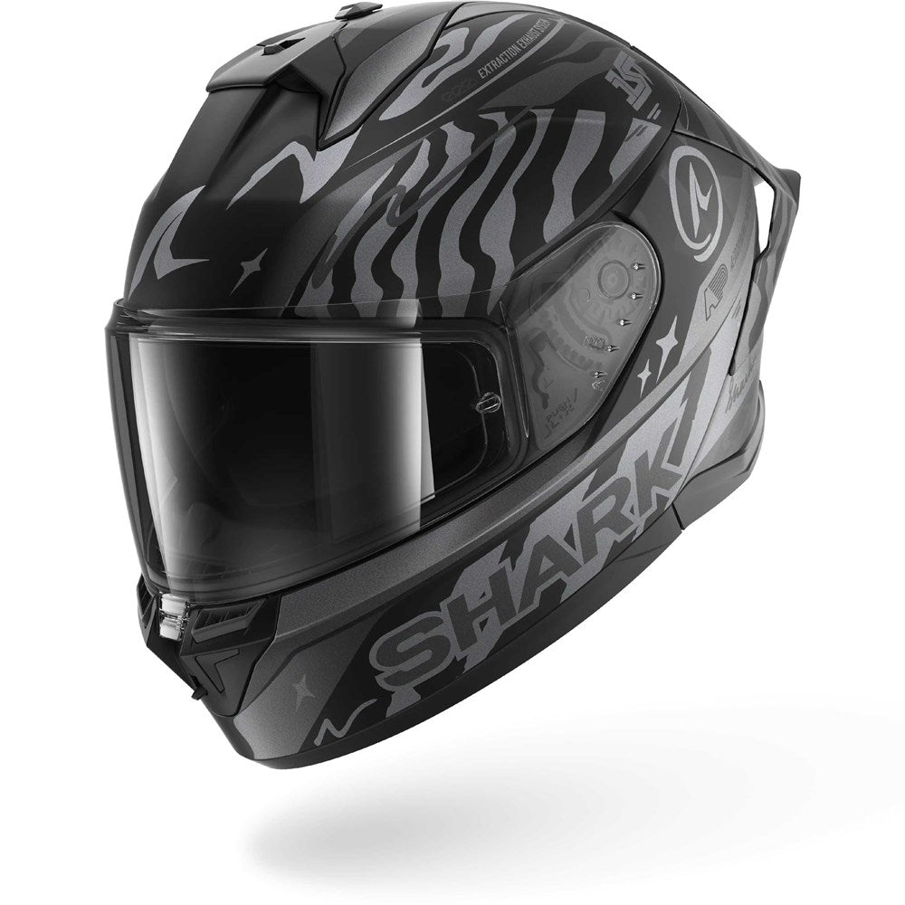 Shark Skwal Cup Speed-Fancy Matte Black/Anthracite/Silver Helmet