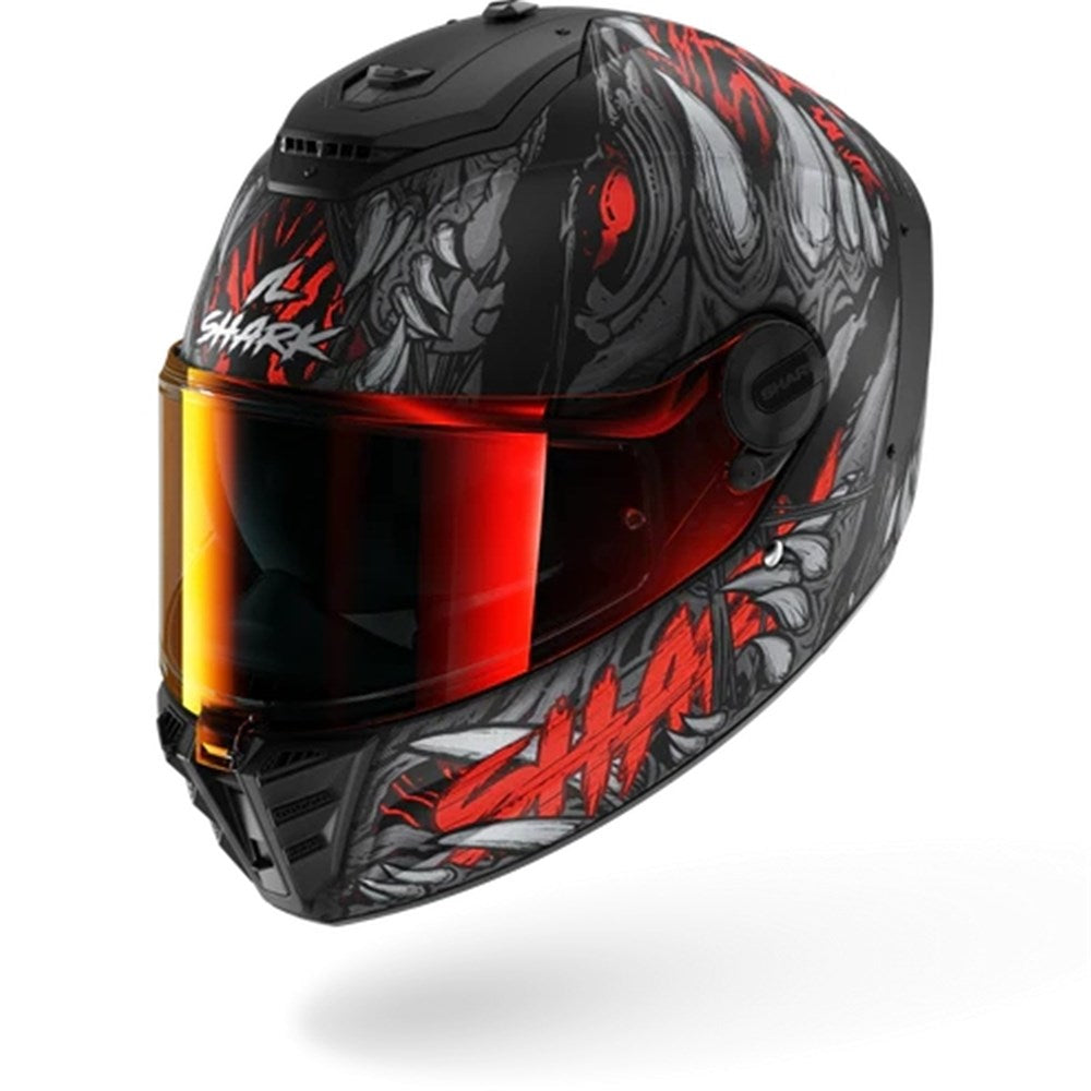 Shark Spartan RS Shaytan Matte Black/Red/Anthracite Helmet