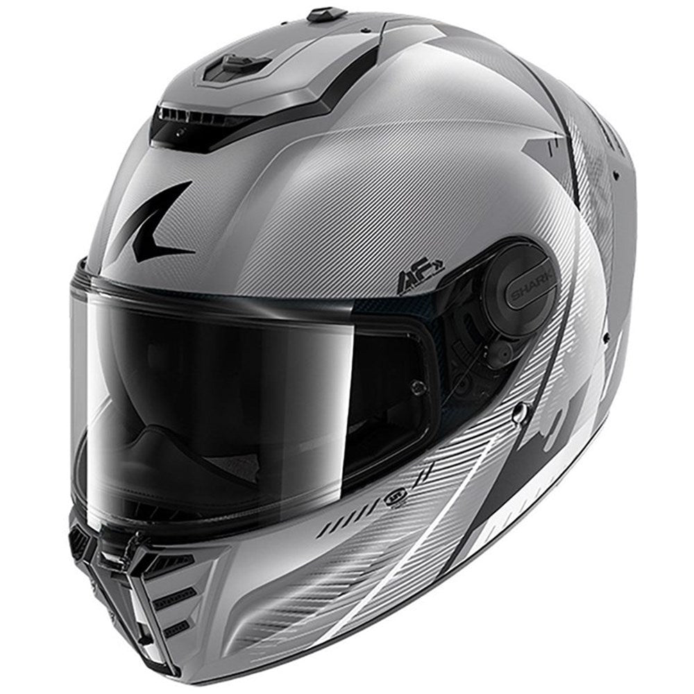 Shark Spartan RS Speed-Tech Silver/White/Black Helmet